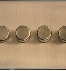 4 Gang Dimmer Plate Kit